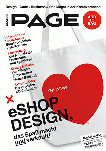 Cover of the PAGE magazine, issue 10/2018